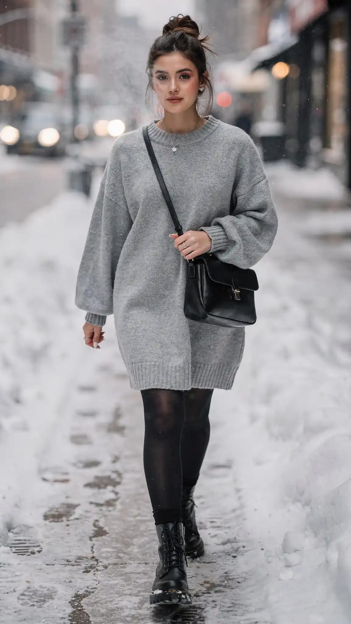 Oversized Sweater Dress