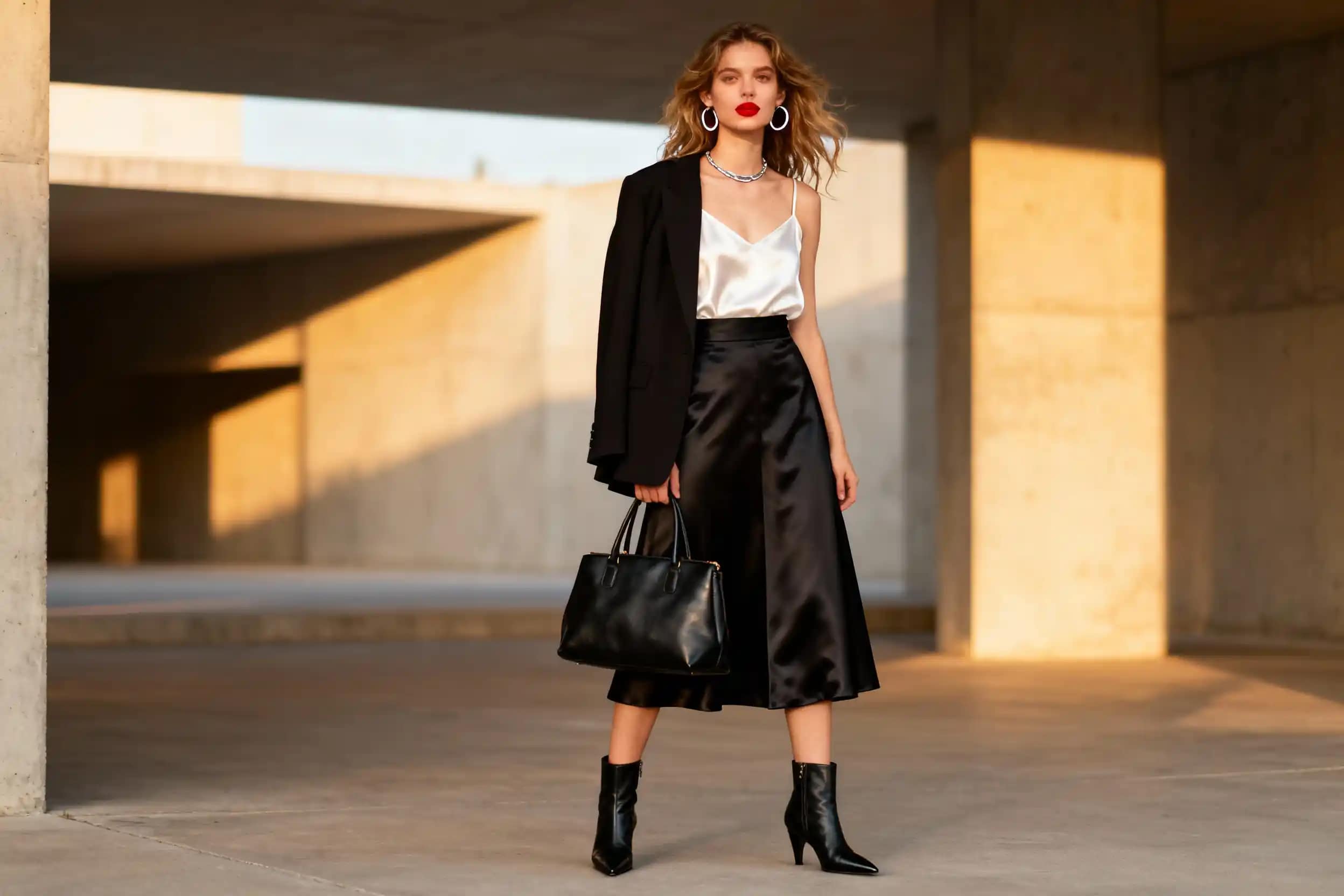 12 Black Skirt Outfit Ideas For Women