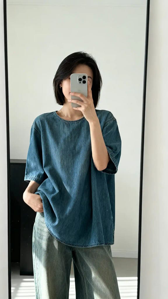 Denim Top Outfit Ideas11