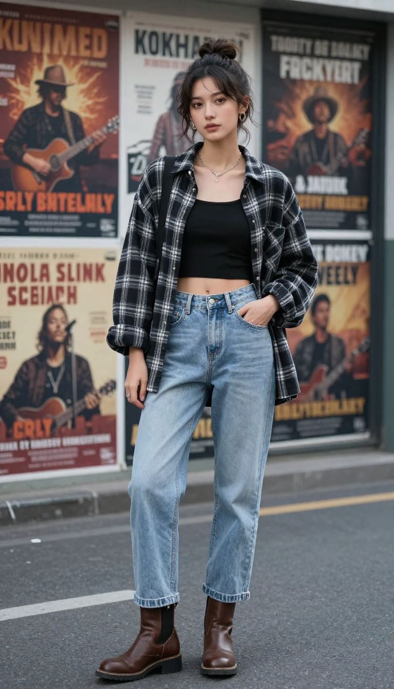 Casual Plaid Perfection