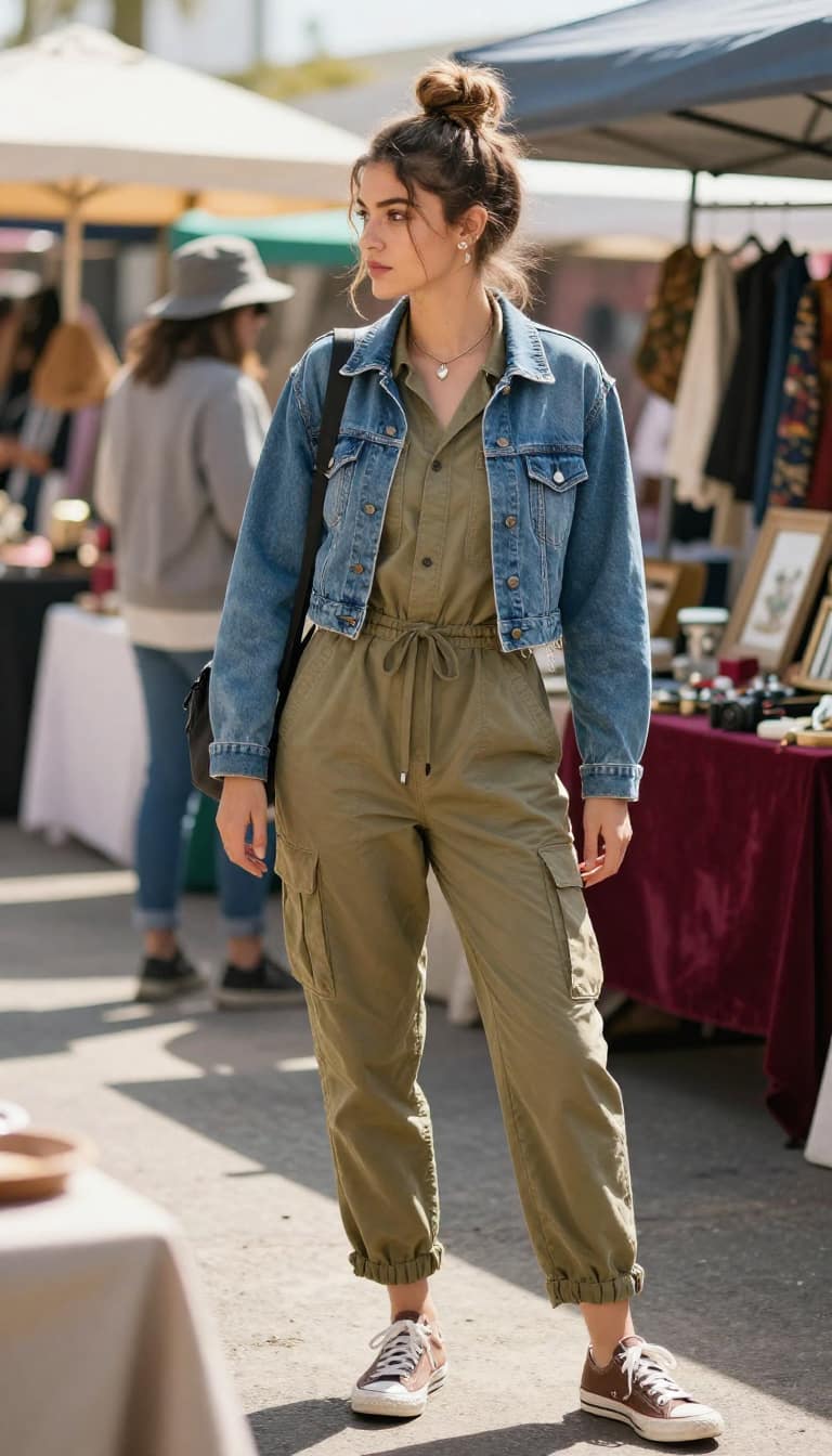 Utility Jumpsuit Festival Ready
